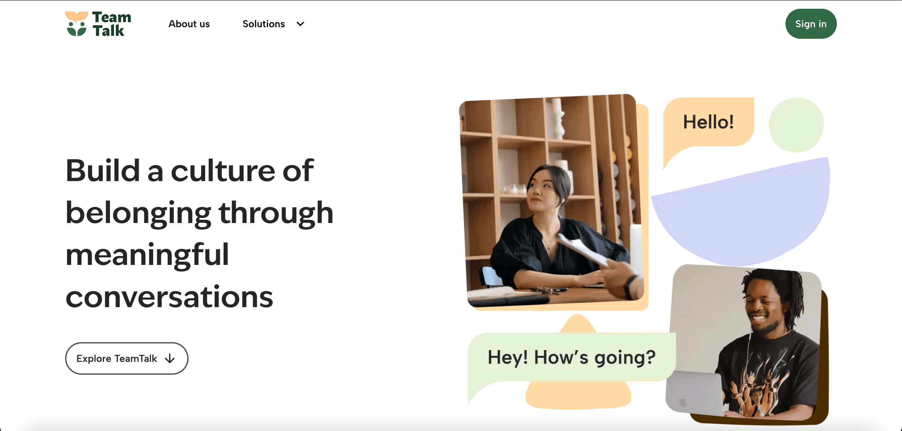 Teamtalk homepage
